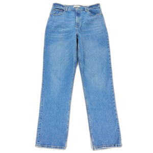 NEW Abercrombie‎ Curve Love 90s Straight Ultra High Rise Jeans Y2k Clean Girl 32